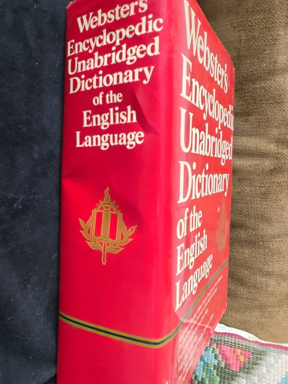 Webster's Encyclopedic Unabridged Dictionary - Red Cover 1981